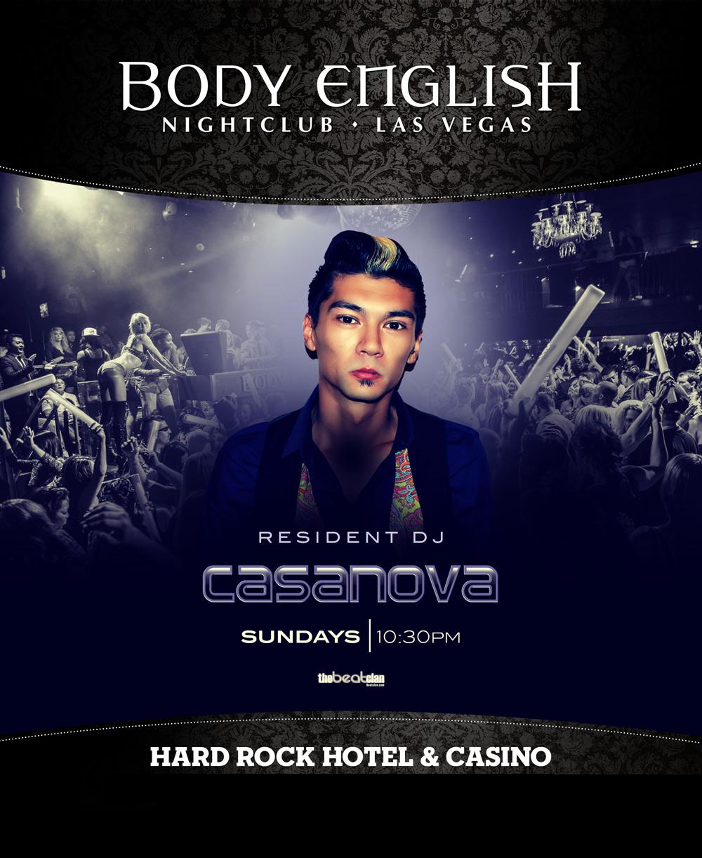 Body English Sunday Party with Casanova