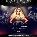 Body English Fridays Hosted by Delure Models