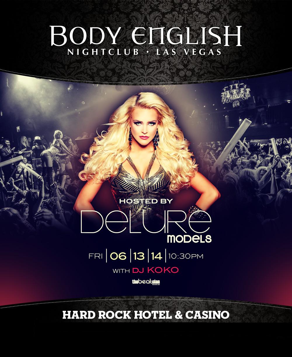 Body English Fridays Hosted by Delure Models