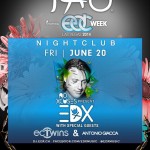 EDX with ETC Twins at Tao