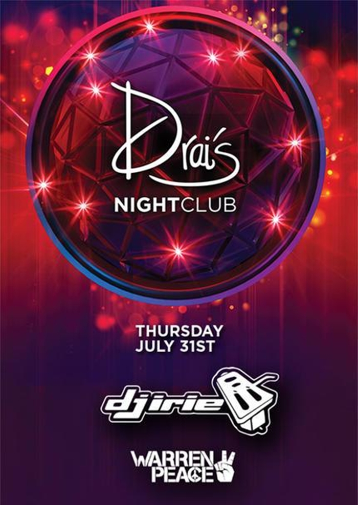 DJ Irie at Drai’s