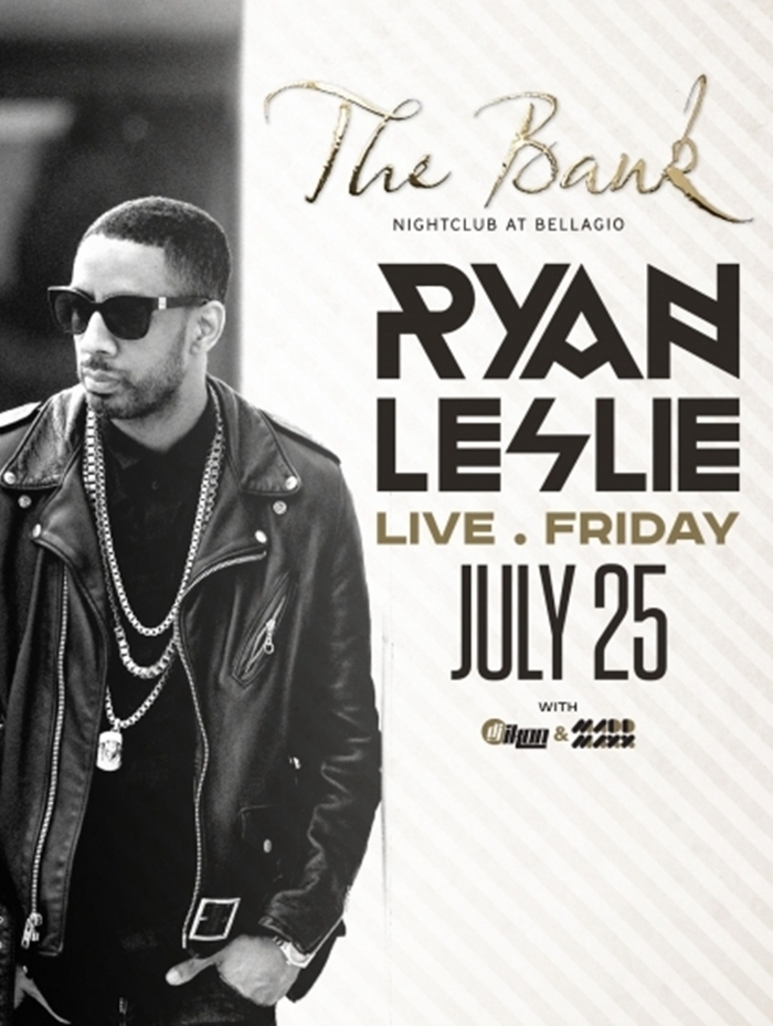 Ryan Leslie at The Bank