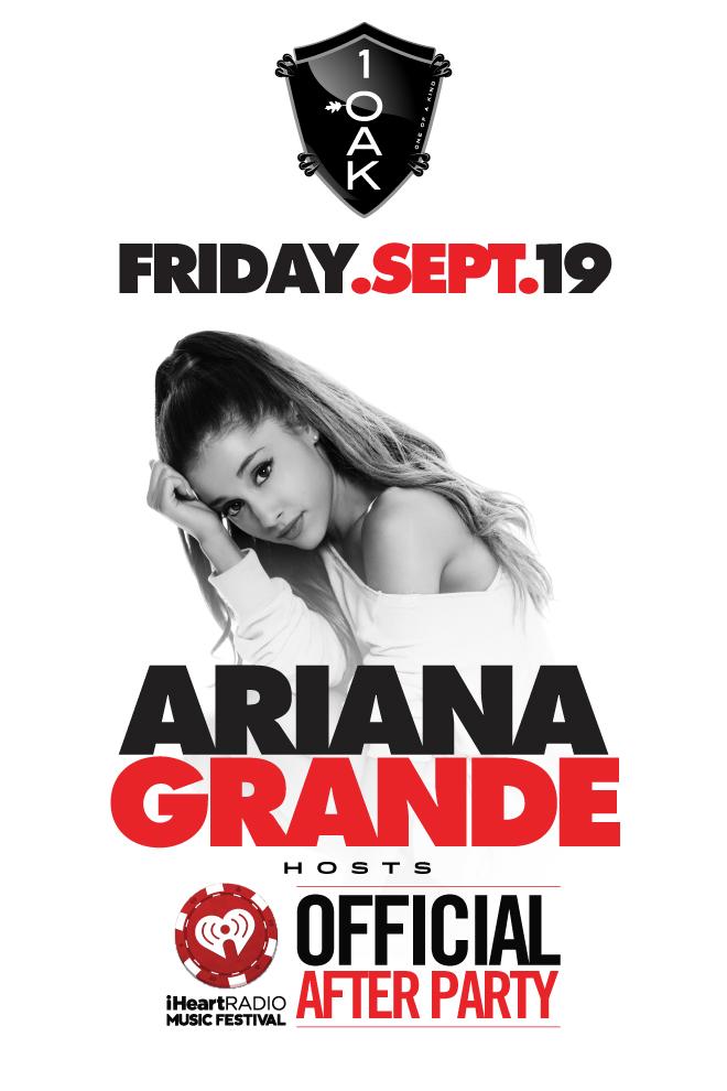 Ariana Grande at 1 Oak
