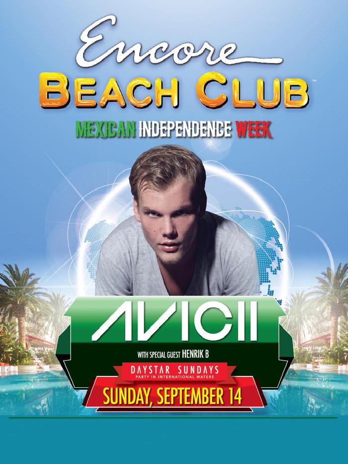 Avicii at Encore Beach Club