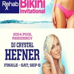 DJ Crystal Hefner at Rehab
