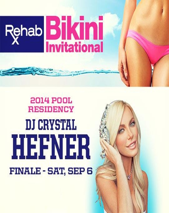 DJ Crystal Hefner at Rehab