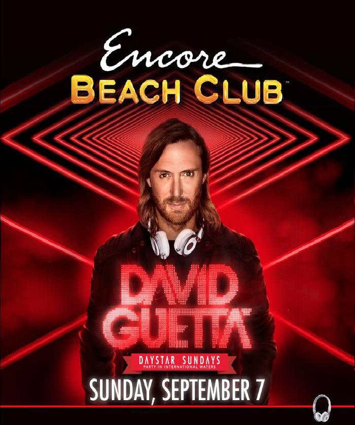 David Guetta at Encore Beach Club