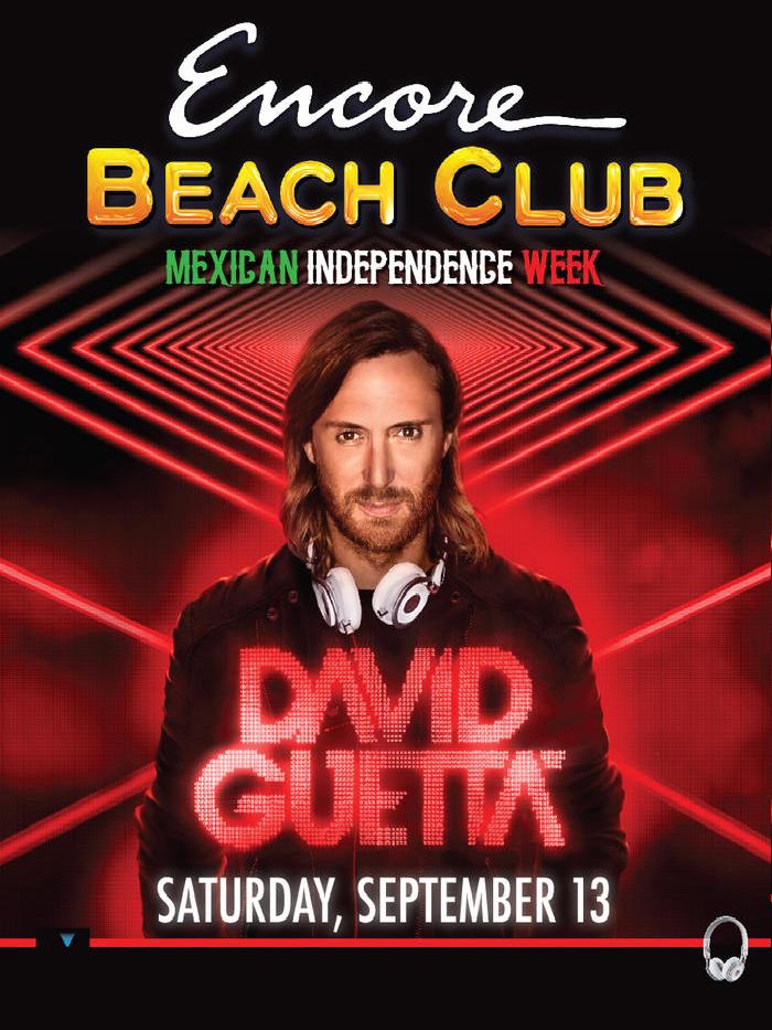 David Guetta at Encore Beach Club