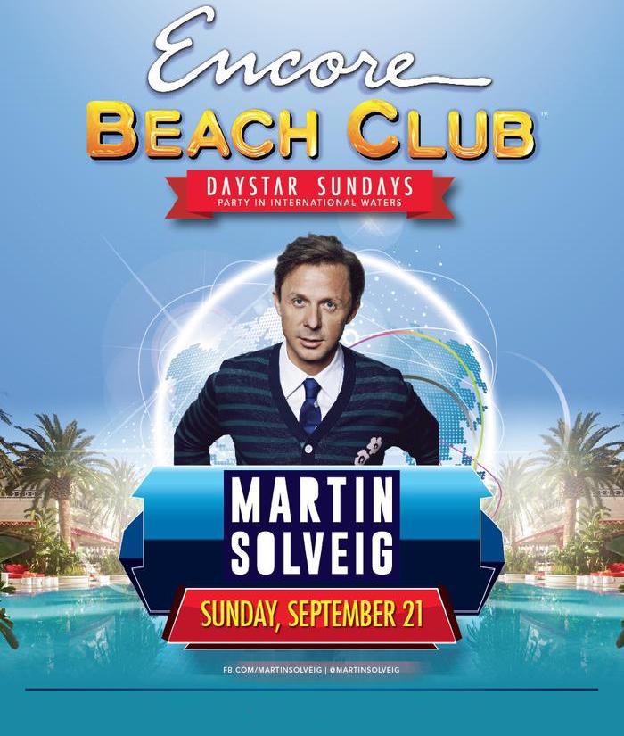 Martin Solveig at Encore Beach Club