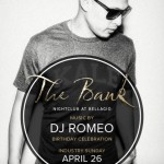 DJ Romeo at The Bank