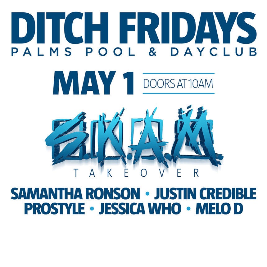 Samantha Ronson at Palm’s Pool
